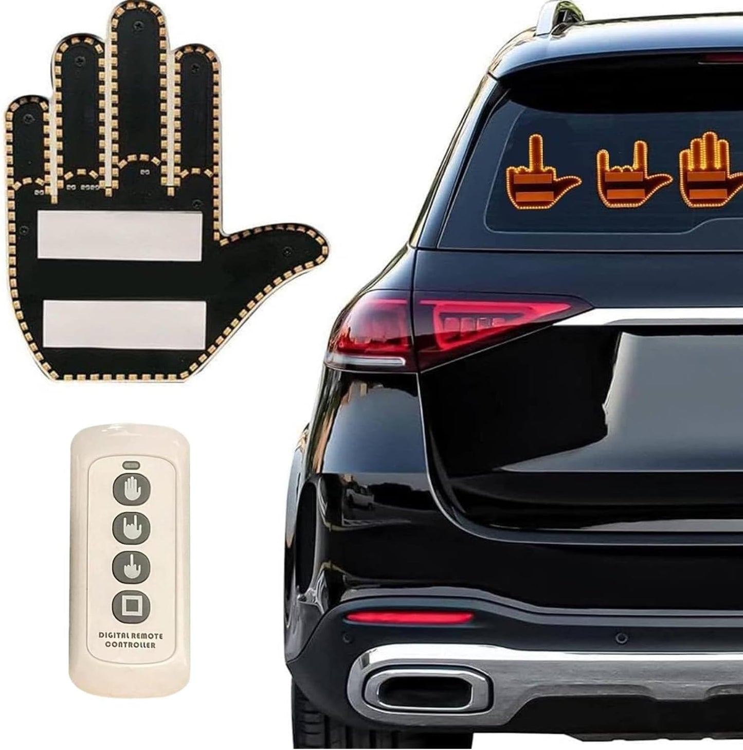The CarGloSign™ - Led Hand Sign